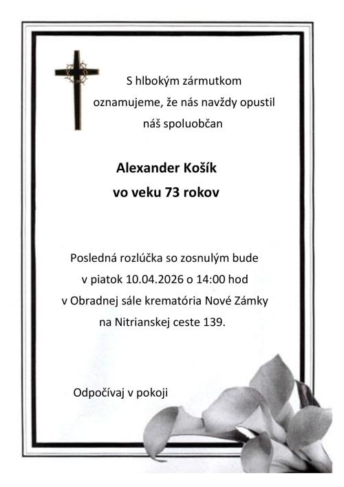 Parte - Alexander Košík